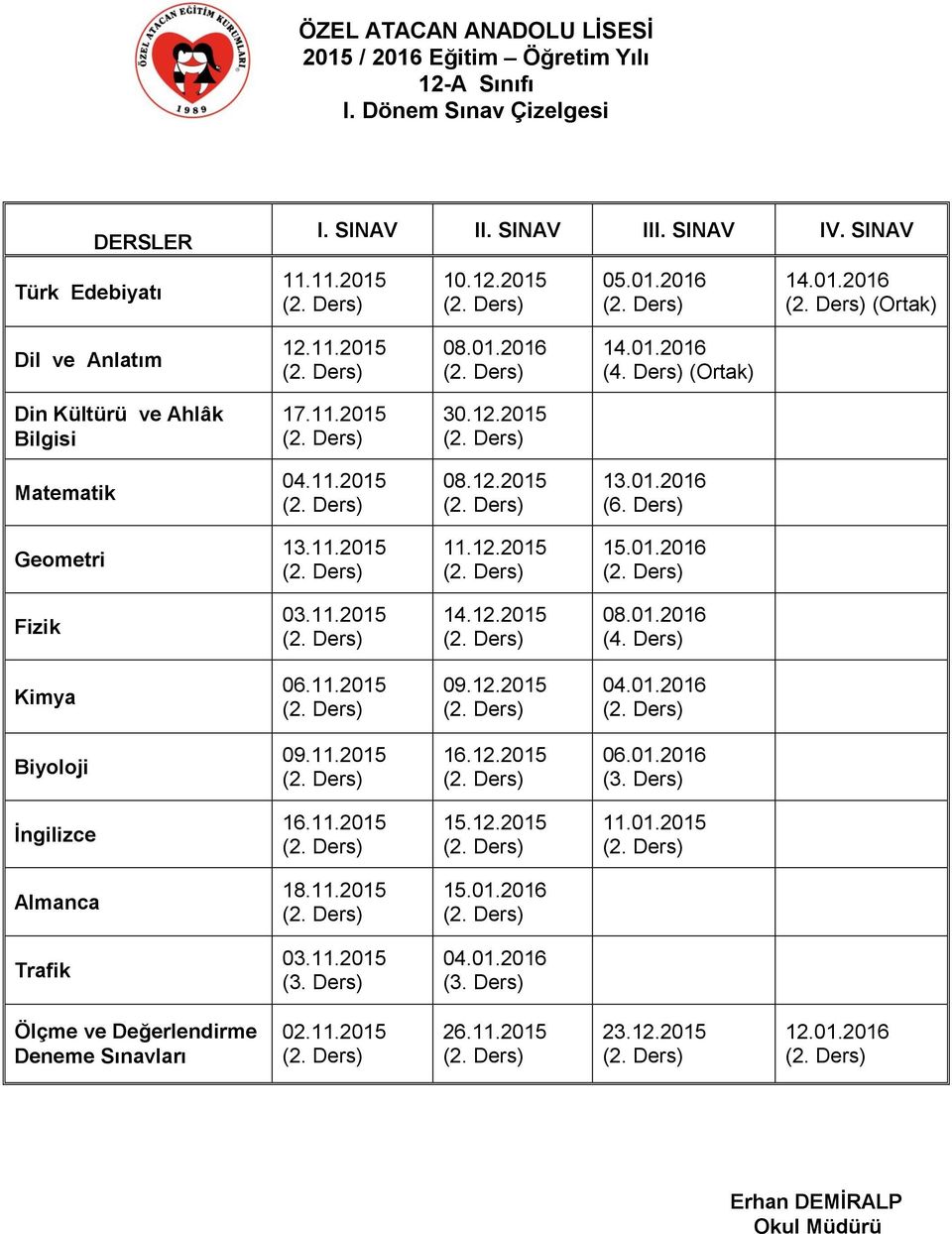 SINAV (Ortak) (Ortak) Din Kültürü ve Ahlâk