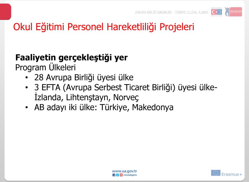 ülke 3 EFTA (Avrupa Serbest Ticaret Birliği) üyesi ülke-