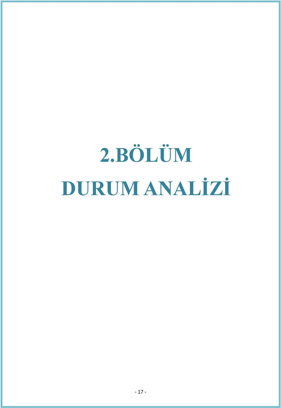 ANALİZİ -