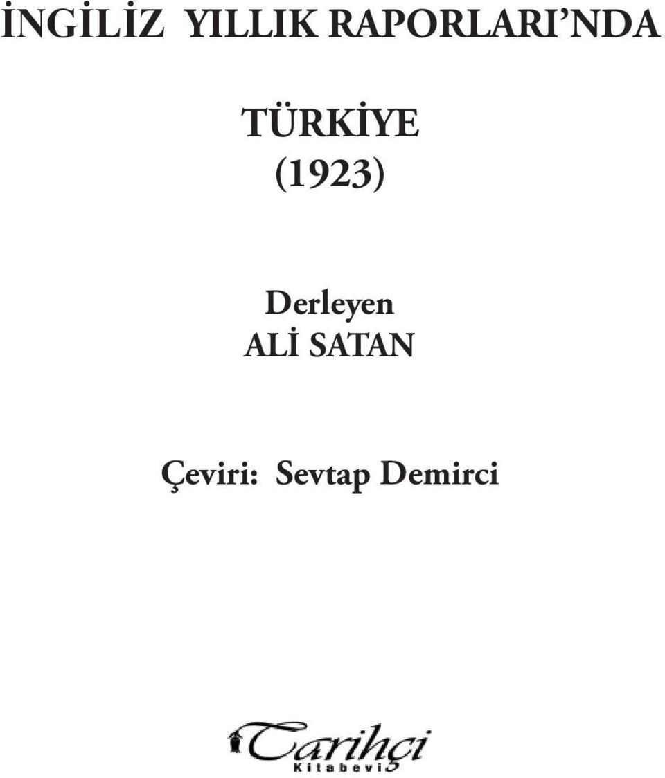 (1923) Derleyen ALİ