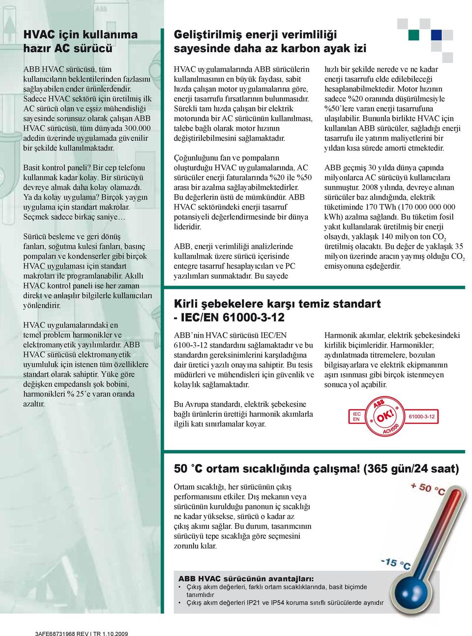 000 adedin üzerinde uygulamada güvenilir bir şekilde kullanılmaktadır. Basit kontrol paneli? Bir cep telefonu kullanmak kadar kolay. Bir sürücüyü devreye almak daha kolay olamazdı.