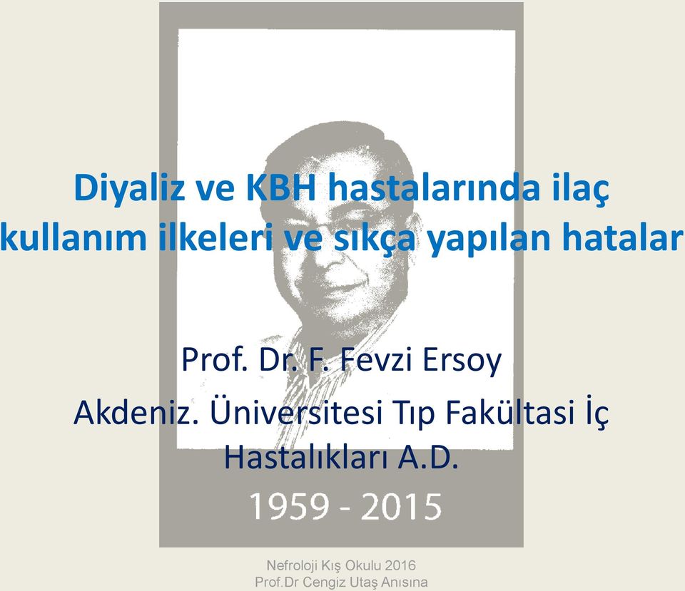 hatalar Prof. Dr. F.