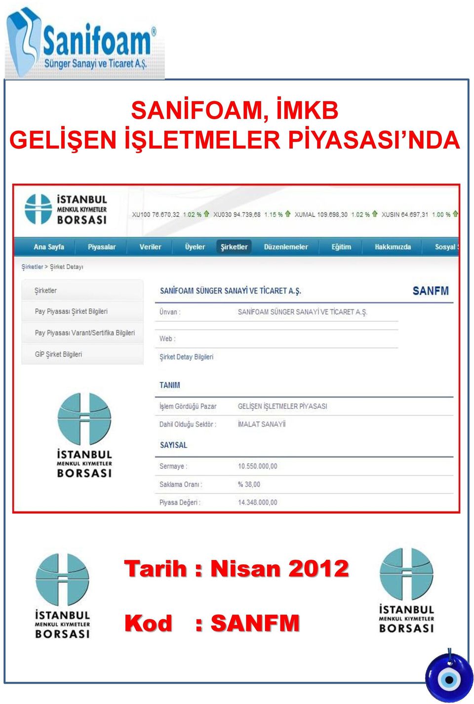 PİYASASI NDA Tarih