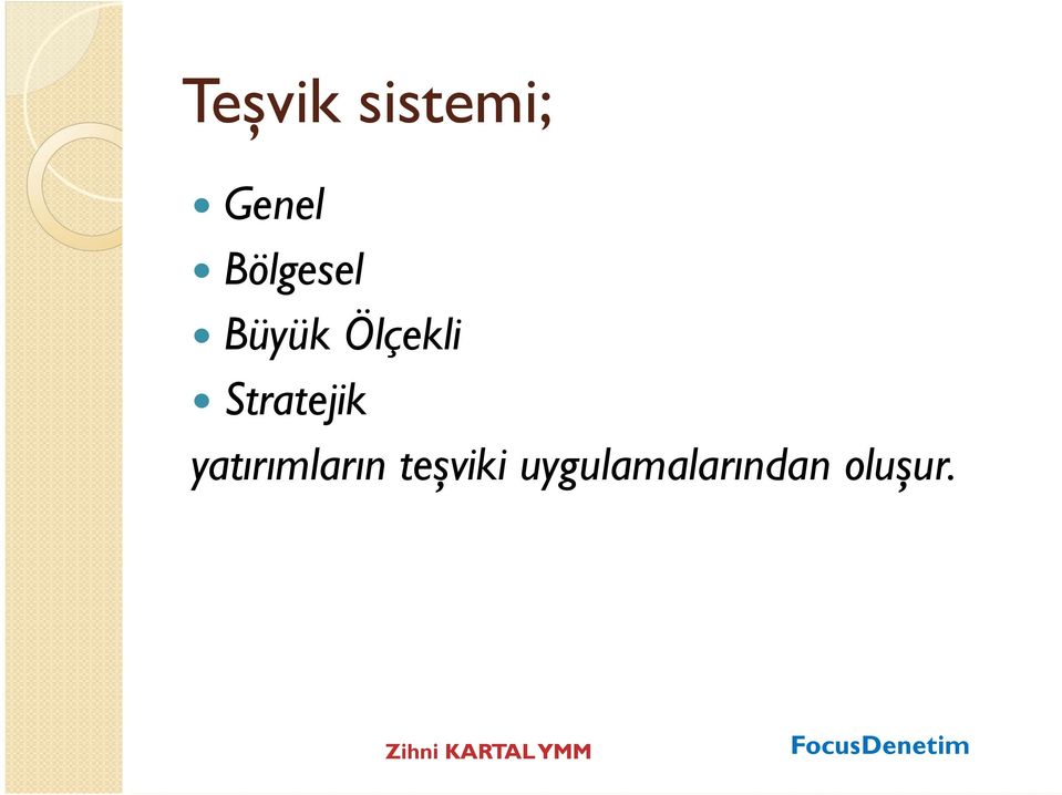 Stratejik yatırımların