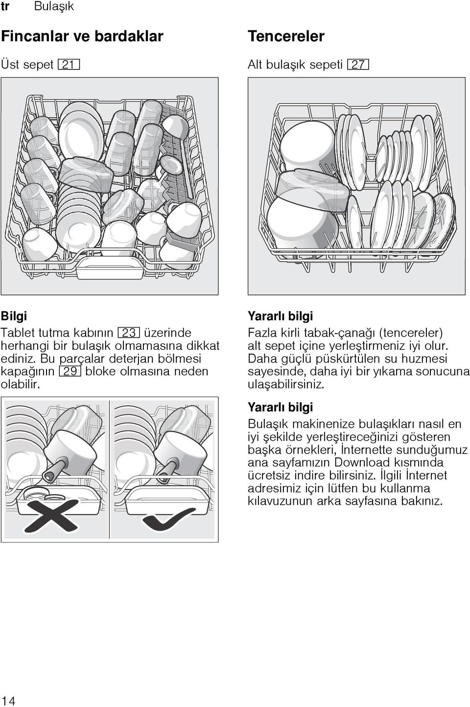 Daha güçlü püskürtülen su huzmesi sayesinde, daha iyi bir yıkama sonucuna ulaabilirsiniz.