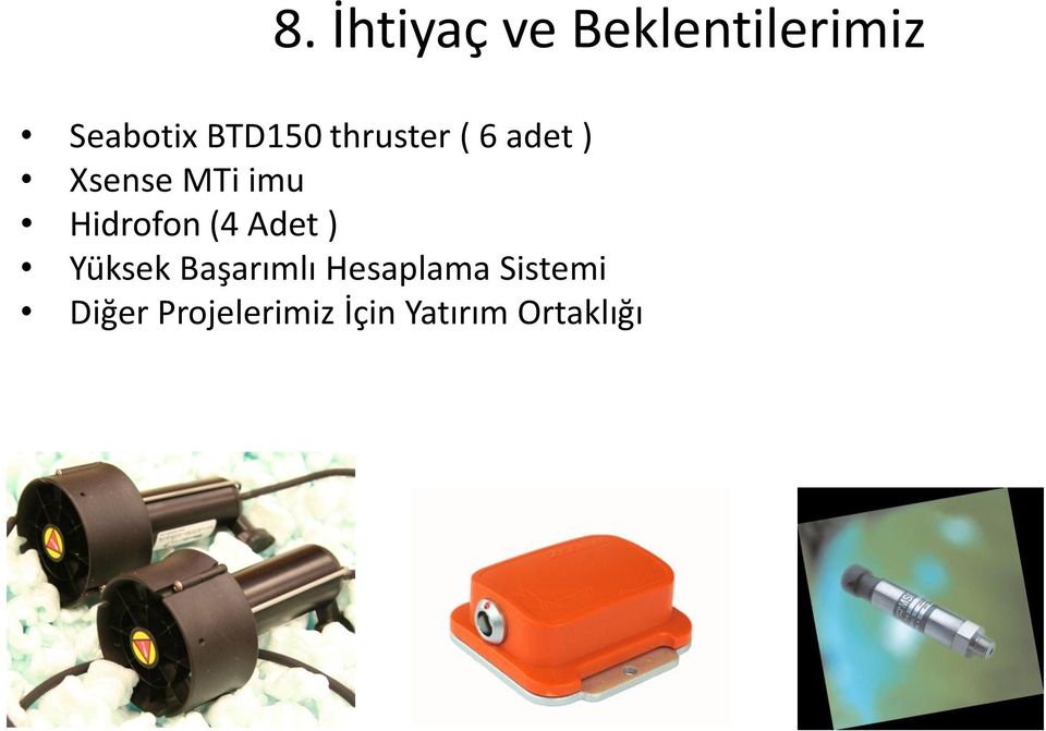 Hidrofon (4 Adet ) Yüksek Başarımlı