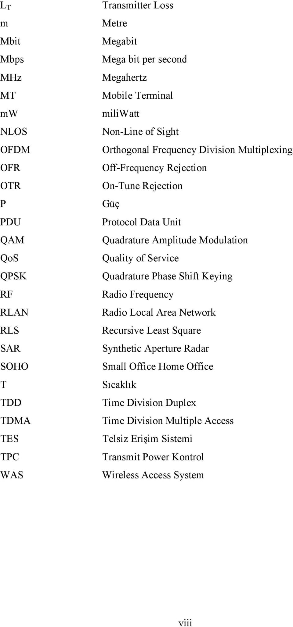 Quadrature Amplitude Modulation Quality of Service Quadrature Phase Shift Keying Radio Frequency Radio Local Area Network Recursive Least Square Synthetic