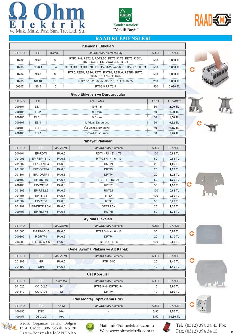 4 RTP4,DRTP4,DRTP4L, DRTP4D1-2-3-4-5-6, DRTP4DR, TRTP4 500 0.060 TL 60204 NS 8 8 RTP6, RET6, RST6, RTT6, RSTT6, RSTU6, RSTP6, RFT5, RTS6, RFT5NL, RFT5LD 500 0.060 TL 60205 NS 10 10 RTP10-16-2.