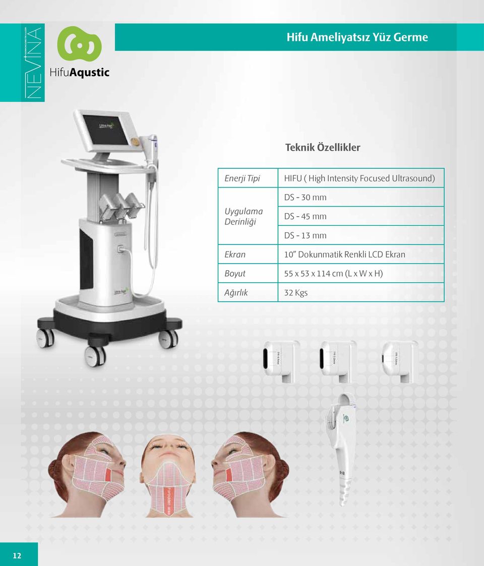 Focused Ultrasound) DS - 30 mm DS - 45 mm DS - 13 mm 10