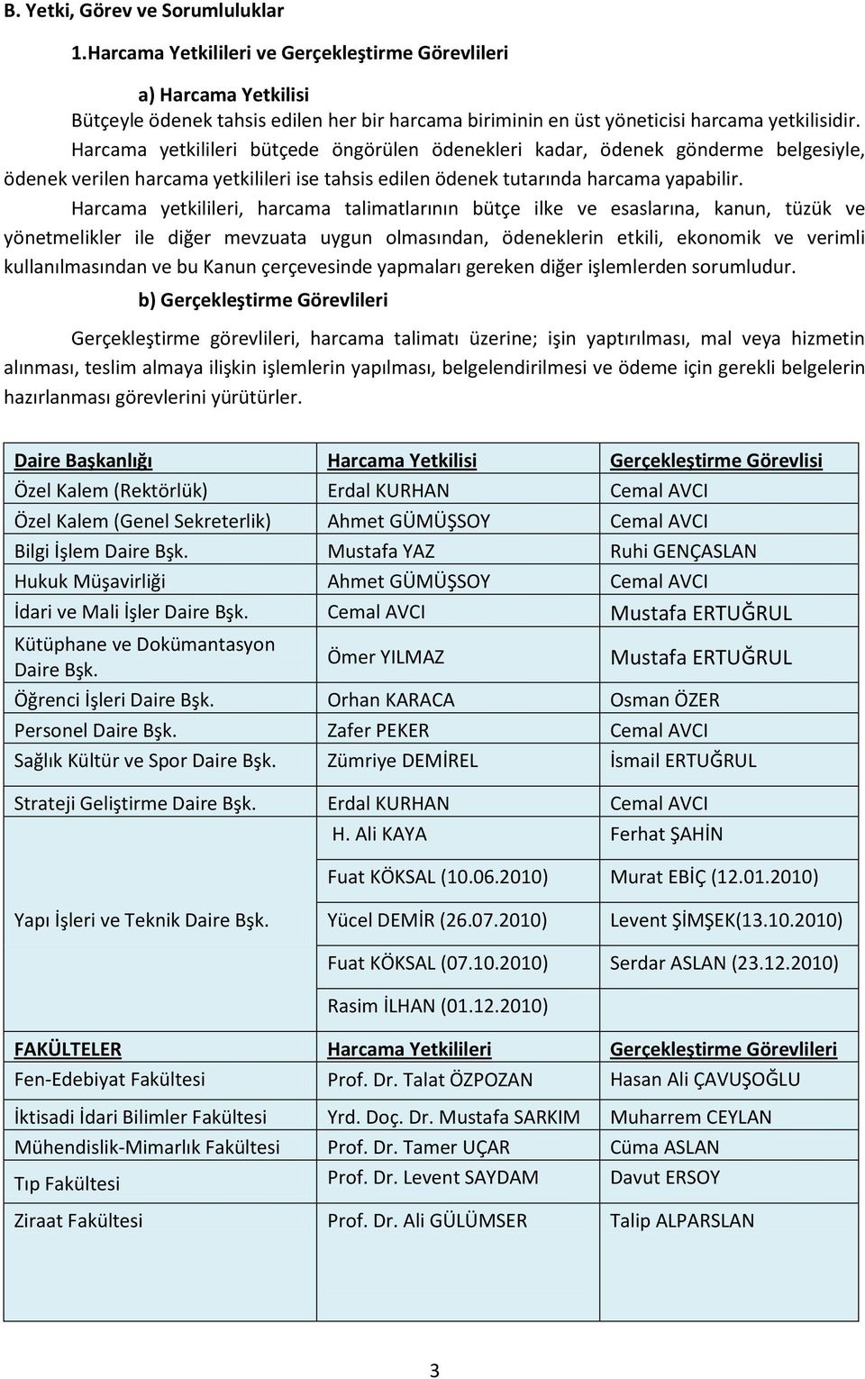 Harcama yetkilileri bütçede öngörülen ödenekleri kadar, ödenek gönderme belgesiyle, ödenek verilen harcama yetkilileri ise tahsis edilen ödenek tutarında harcama yapabilir.