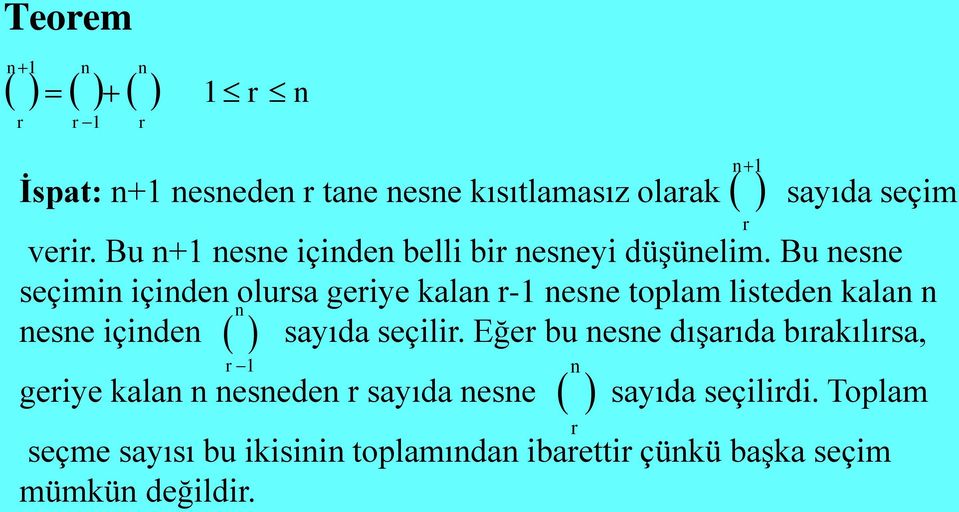 Bu ese seçimi içide olus geiye kl - ese toplm listede kl ese içide syıd