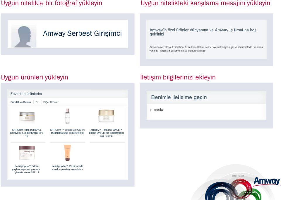 yükleyin Amway Serbest Girişimci Uygun