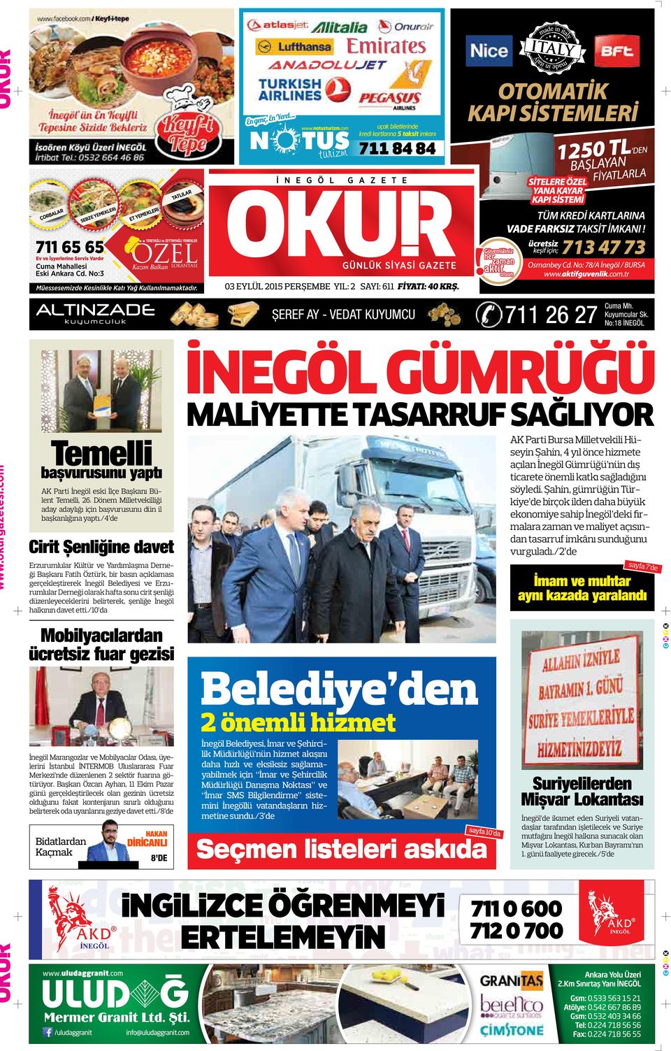 /4 de Erzurumlular Kültür ve Yardımlaşma Derneği Başkanı Fatih Öztürk, bir basın açıklaması gerçekleştirerek İnegöl Belediyesi ve Erzurumlular Derneği olarak hafta sonu cirit şenliği