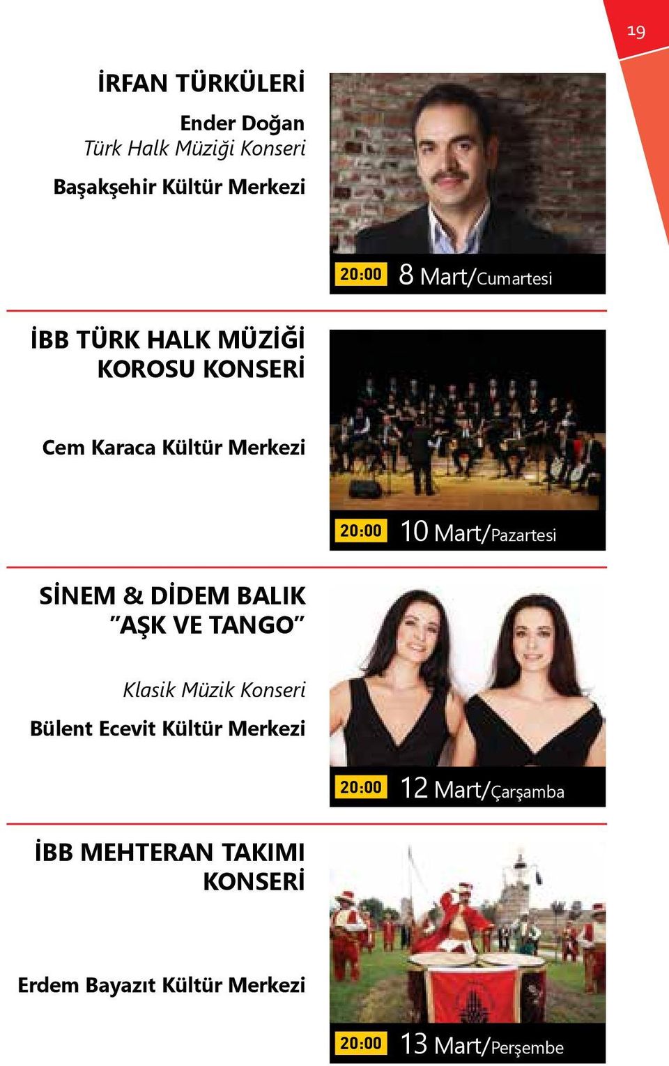 & DİDEM BALIK AŞK VE TANGO Klasik Müzik Konseri Bülent Ecevit Kültür Merkezi 12