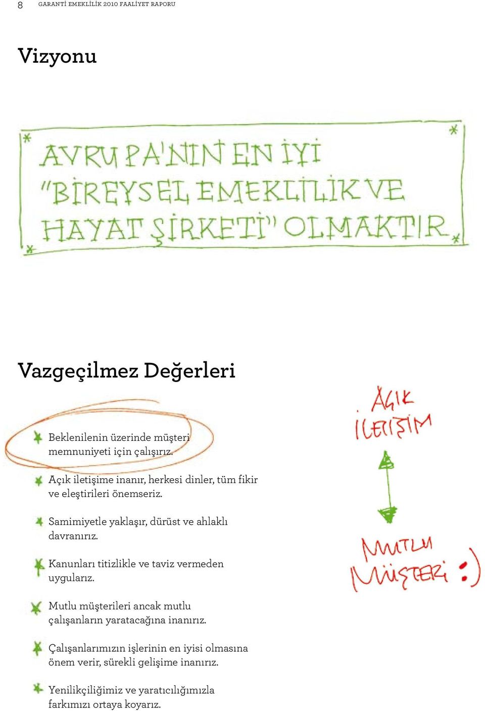 Kanunları titizlikle ve taviz vermeden uygularız. Mutlu müşterileri ancak mutlu çalışanların yaratacağına inanırız.