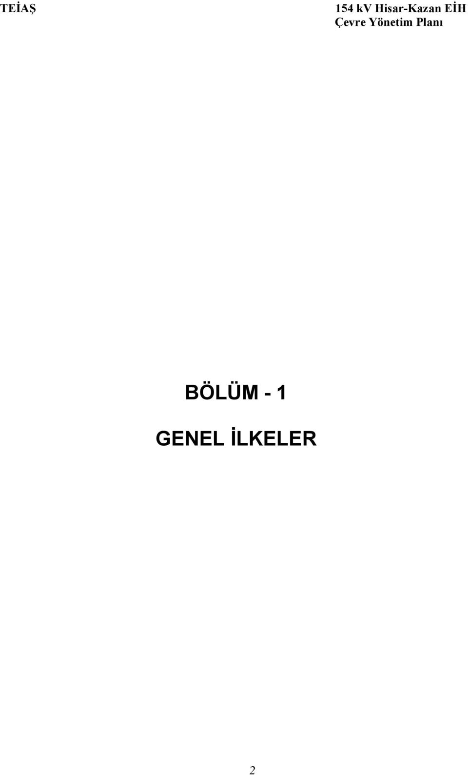 EİH BÖLÜM -