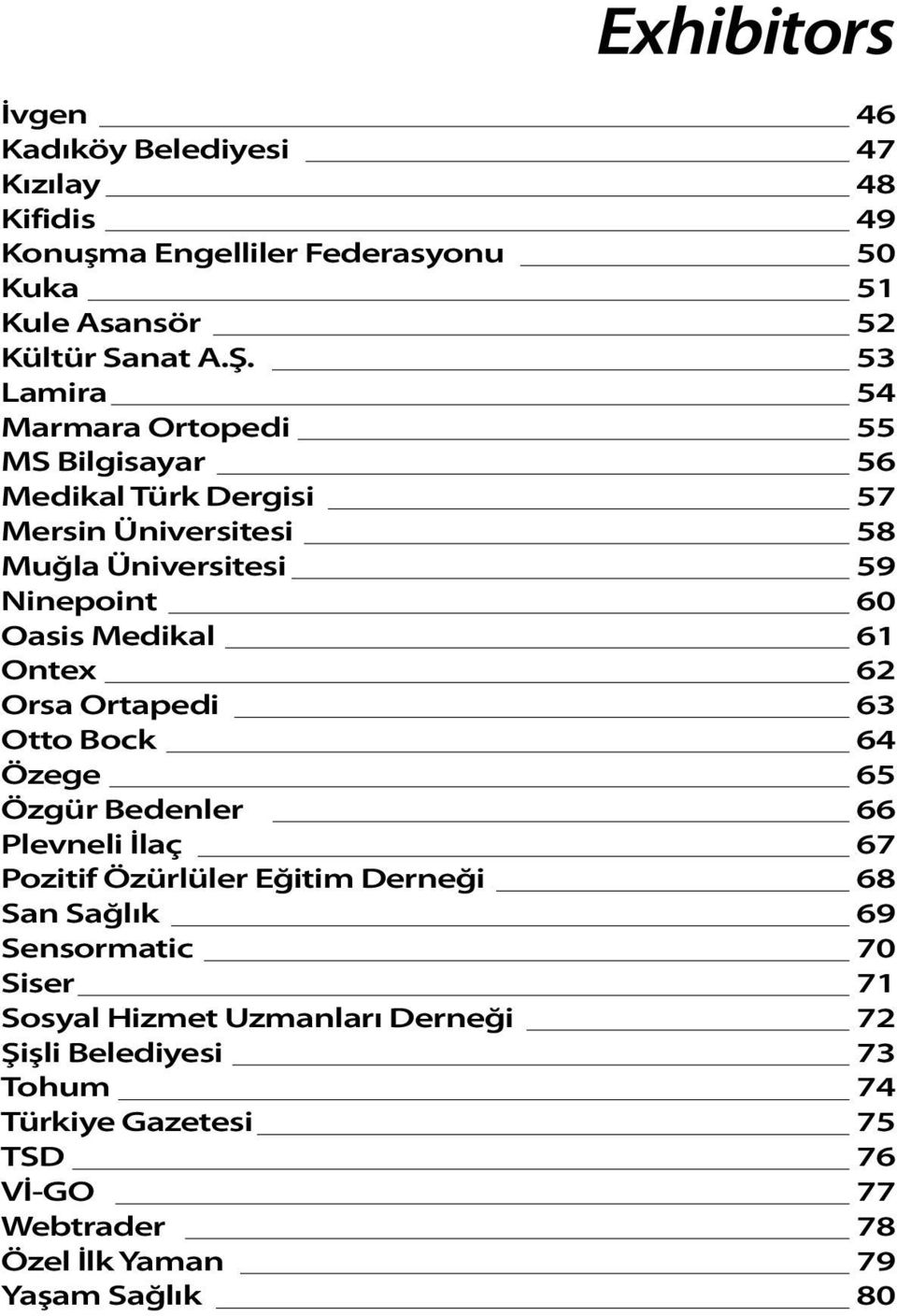 Bock Özege Özgür Bedenler Plevneli İlaç Pozitif Özürlüler Eğitim Derneği San Sağlık Sensormatic Siser Sosyal Hizmet Uzmanları Derneği Şişli