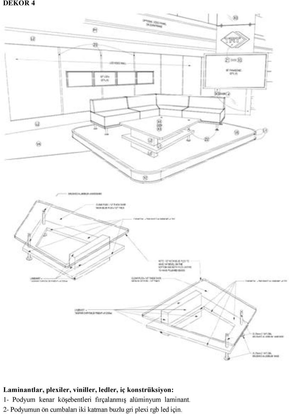 fırçalanmış alüminyum laminant.