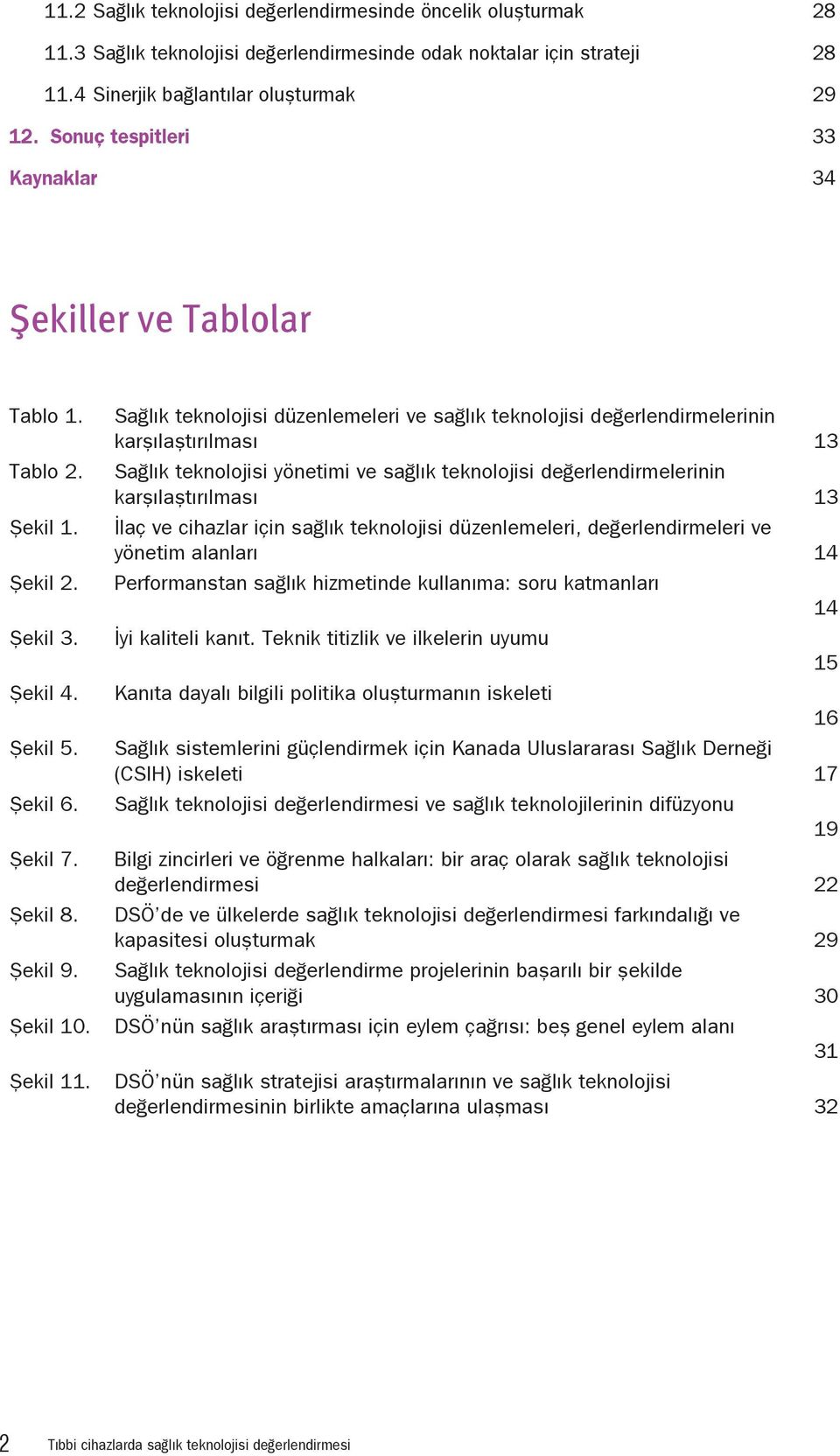 Sağlık teknolojisi düzenlemeleri ve sağlık teknolojisi değerlendirmelerinin karşılaştırılması 13 Sağlık teknolojisi yönetimi ve sağlık teknolojisi değerlendirmelerinin karşılaştırılması 13 İlaç ve