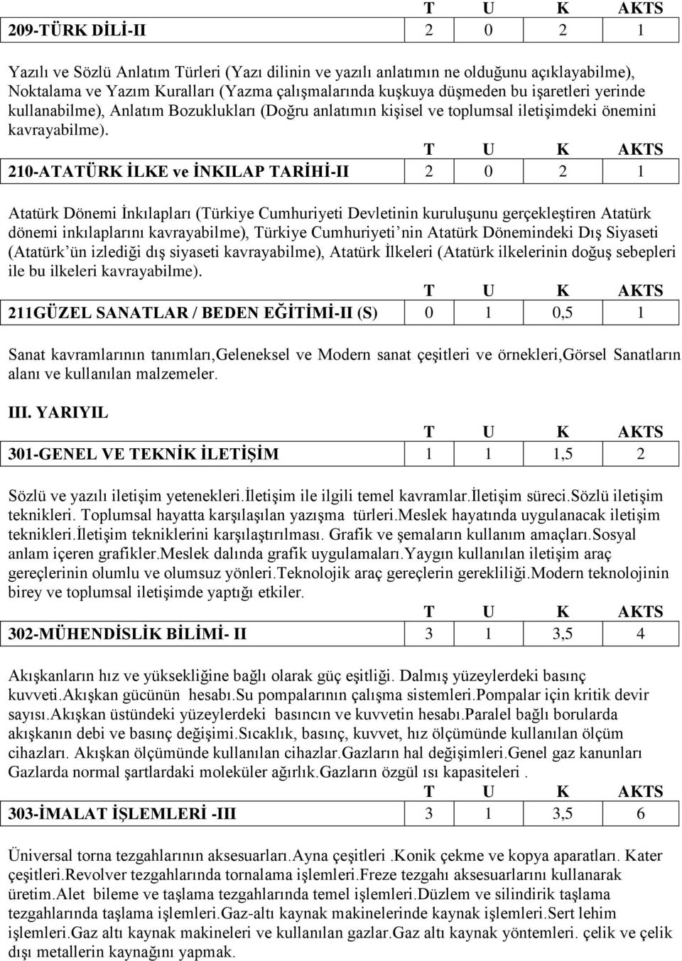 210-ATATÜRK ĠLKE ve ĠNKILAP TARĠHĠ-II 2 0 2 1 Atatürk Dönemi İnkılapları (Türkiye Cumhuriyeti Devletinin kuruluşunu gerçekleştiren Atatürk dönemi inkılaplarını kavrayabilme), Türkiye Cumhuriyeti nin