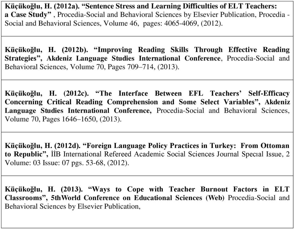 4065-4069, (2012). Küçükoğlu, H. (2012b).