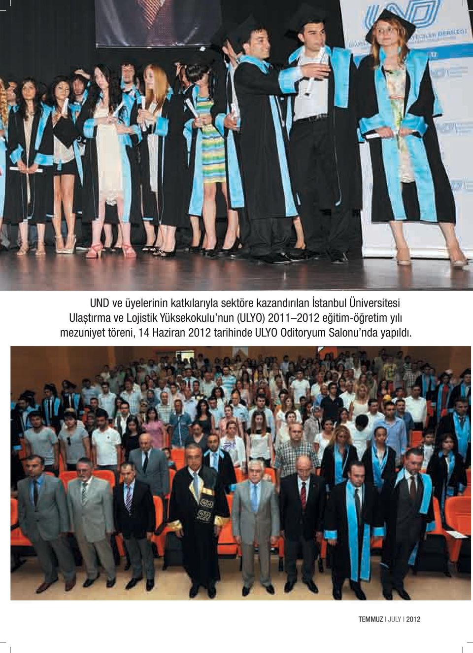 nun (ULYO) 2011 2012 eğitim-öğretim yılı mezuniyet