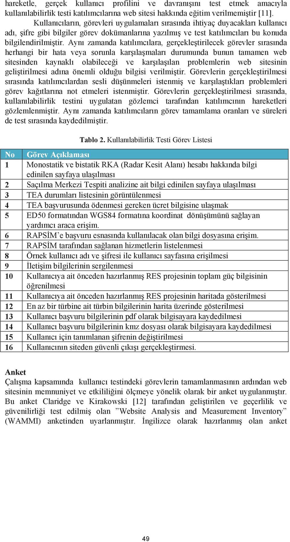 Aynı zamanda katılımcılara, gerçekle tirilecek görevler sırasında herhangi bir hata veya sorunla kar ıla maları durumunda bunun tamamen web sitesinden kaynaklı olabilece i ve kar ıla ılan