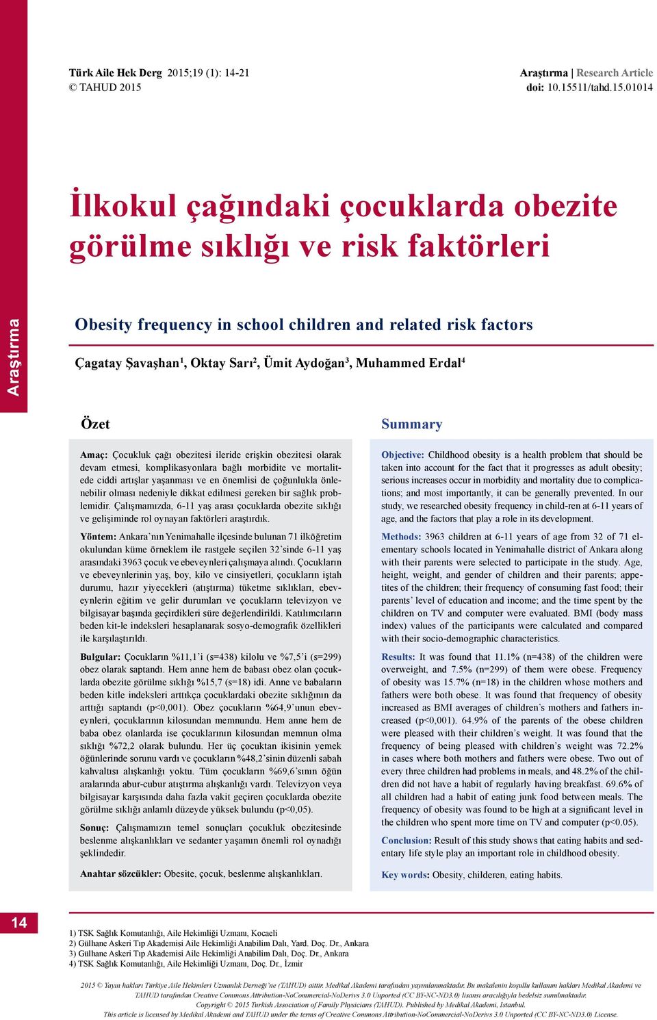 Araştırma Research Article doi: 10.155