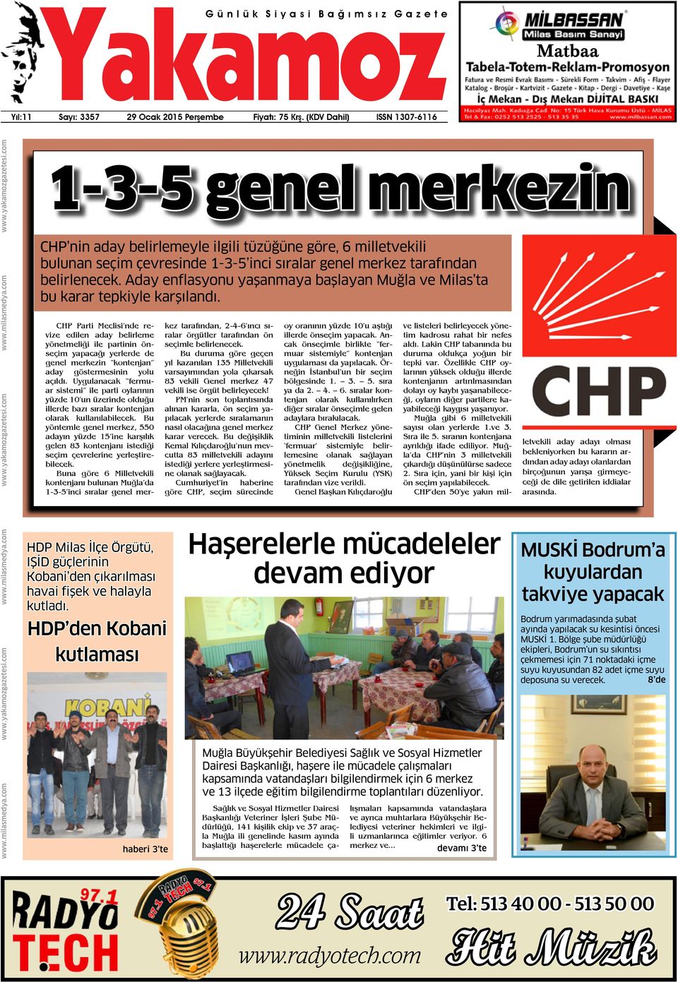 com 1-3-5 genel merkezin CHP nin aday belirlemeyle ilgili tüzüğüne göre, 6 milletvekili bulunan seçim çevresinde 1-3-5 inci sıralar genel merkez tarafından belirlenecek.