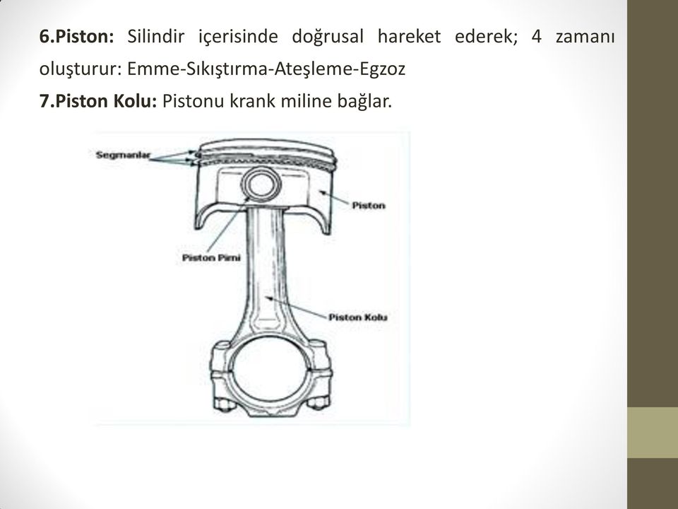 oluşturur: