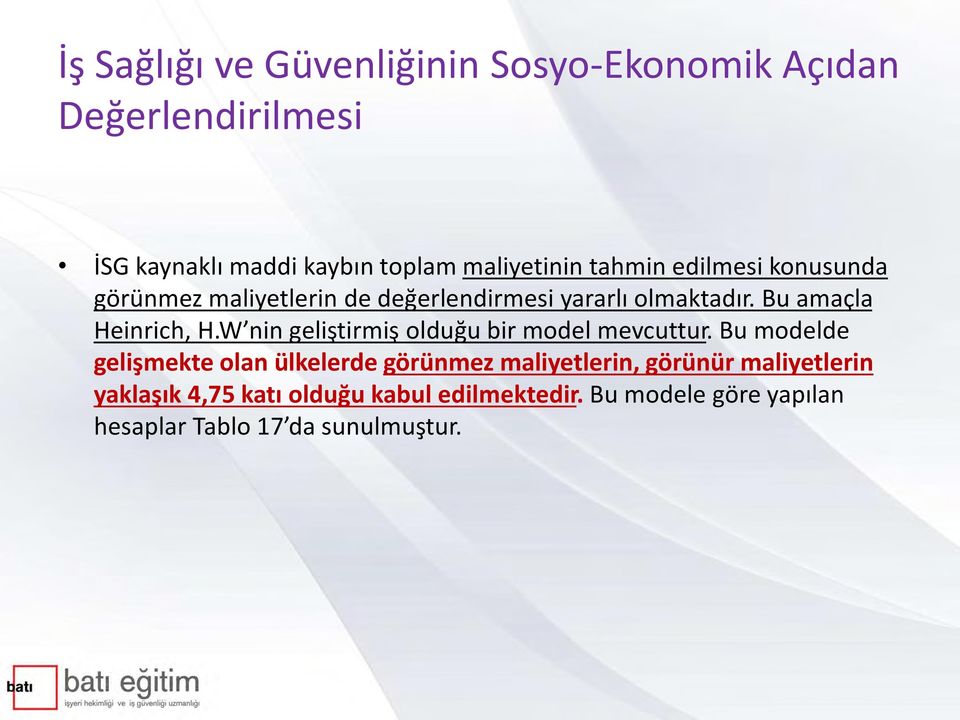 W nin geliştirmiş olduğu bir model mevcuttur.