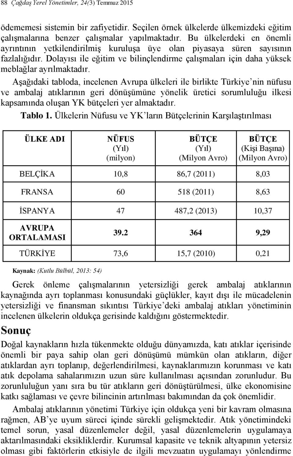 Dolayısı ile eğitim ve bilinçlendirme çalışmaları için daha yüksek meblağlar ayrılmaktadır.