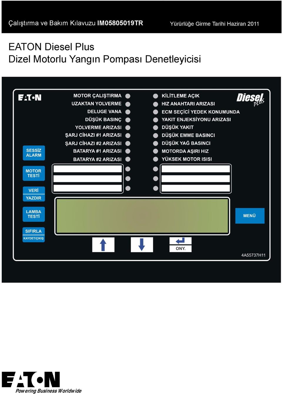 Diesel Plus Dizel Motorlu Yangın Pompası