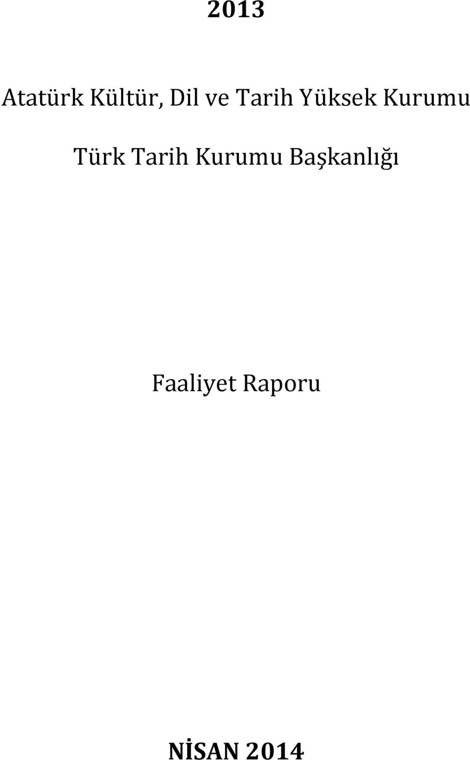 Türk Tarih Kurumu