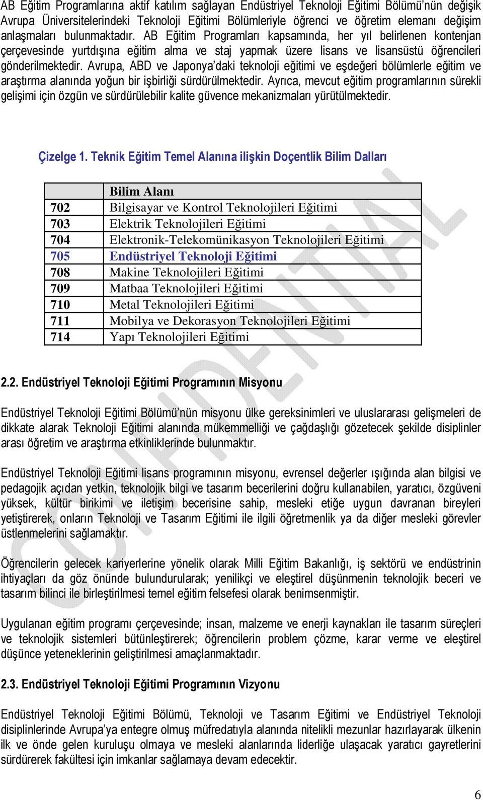 Avrupa, ABD ve Japonya daki teknoloji eğitimi ve eşdeğeri bölümlerle eğitim ve araştırma alanında yoğun bir işbirliği sürdürülmektedir.