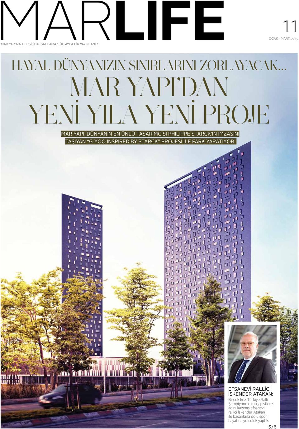 ÜNLÜ TASARIMCISI PHILIPPE STARCK IN IMZASINI TAŞIYAN G-YOO INSPIRED BY STARCK PROJESI ILE FARK YARATIYOR.