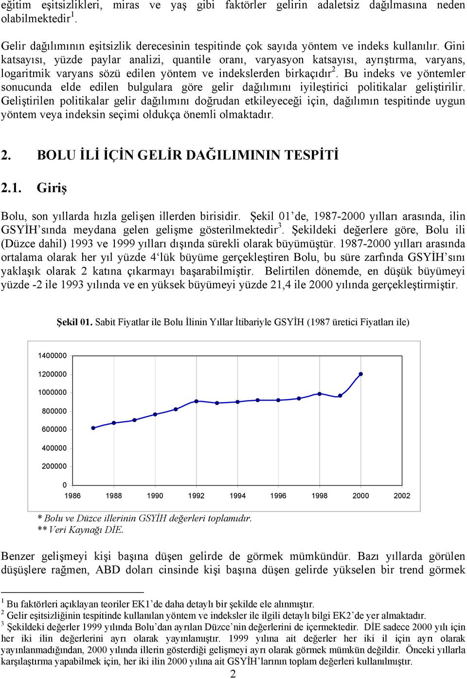 Bu indeks ve yöntemler sonucunda elde edilen bulgulara göre gelir dağılımını iyileştirici politikalar geliştirilir.