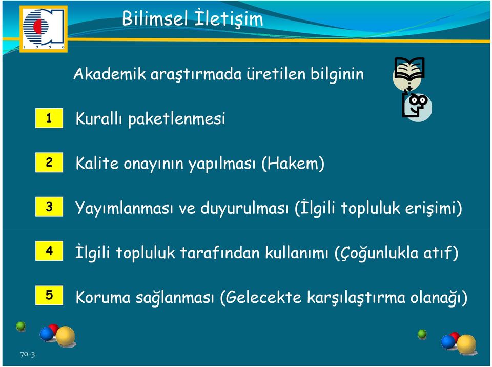 duyurulması (İlgili topluluk erişimi) İlgili topluluk tarafından