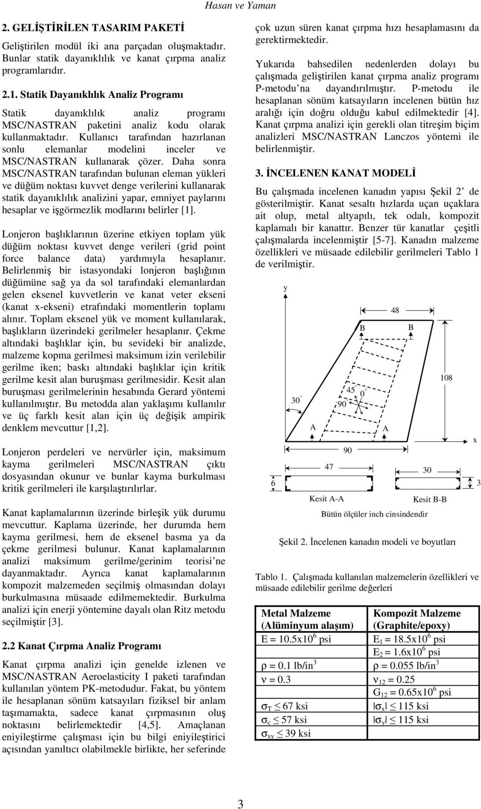 Kullanıcı tarafından hazırlanan sonlu elemanlar modelini inceler ve MSC/NASTRAN kullanarak çözer.