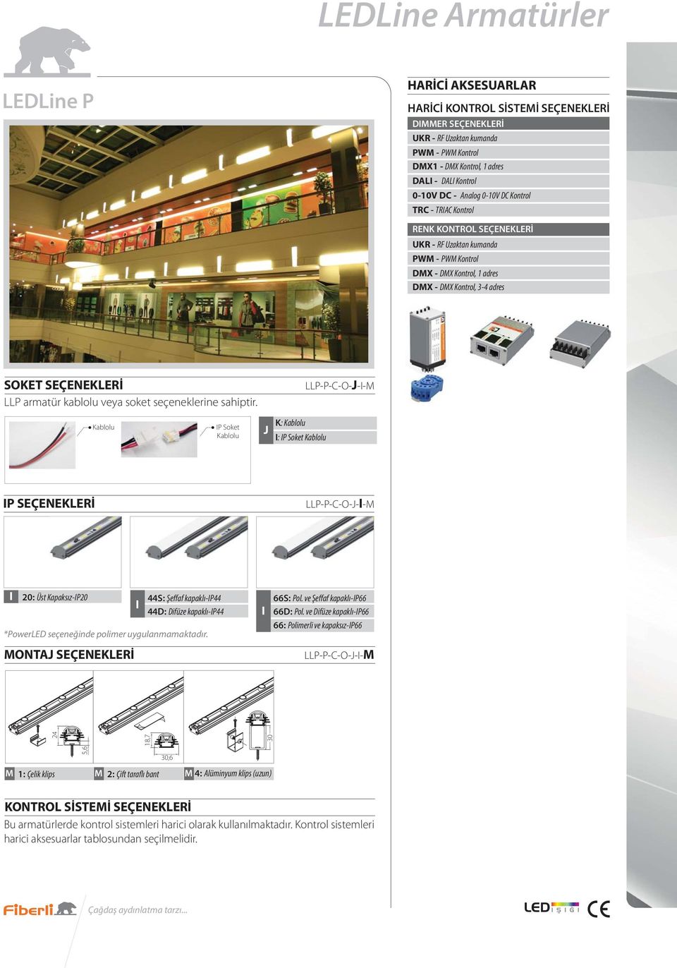 P-P--O-J-I-M Kablolu IP Soket Kablolu J K: Kablolu I: IP Soket Kablolu IP SEÇENEKERİ P-P--O-J-I-M I 20: Üst Kapaksız-IP20 44S: Şeffaf kapaklı-ip44 66S: Pol.