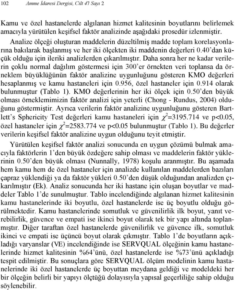 40 dan küçük olduğu için ileriki analizlerden çıkarılmıştır.