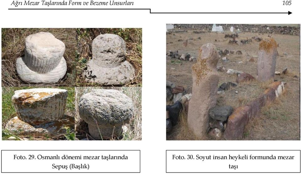 Osmanlı dönemi mezar taşlarında Sepuş