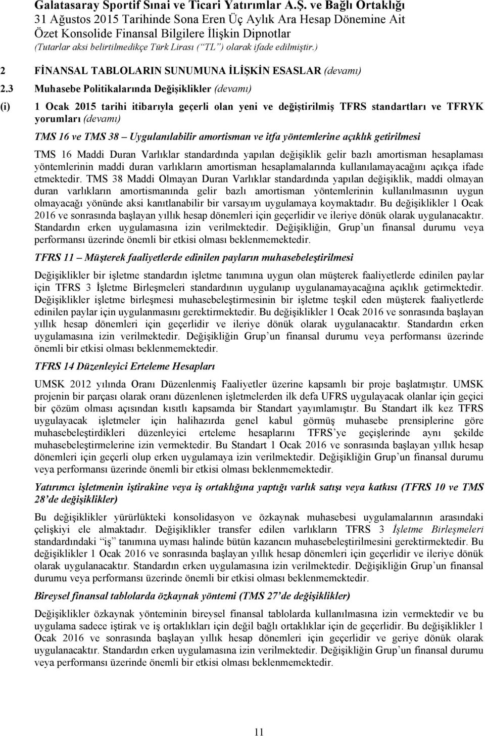 amortisman ve itfa yöntemlerine açıklık getirilmesi TMS 16 Maddi Duran Varlıklar standardında yapılan değişiklik gelir bazlı amortisman hesaplaması yöntemlerinin maddi duran varlıkların amortisman