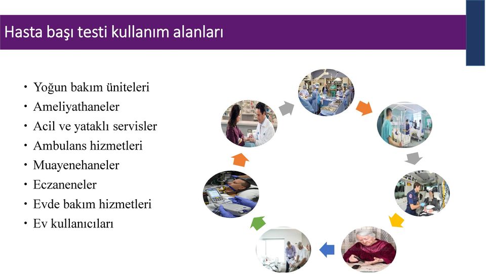 yataklı servisler Ambulans hizmetleri