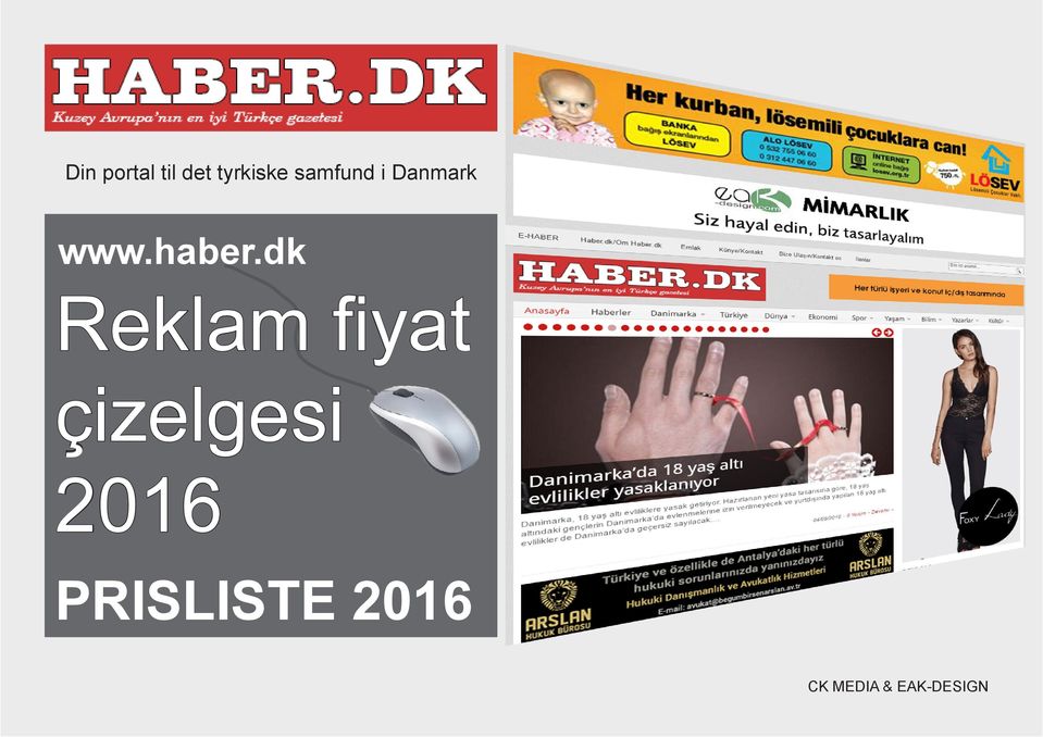 dk Reklam fiyat çizelgesi 2016