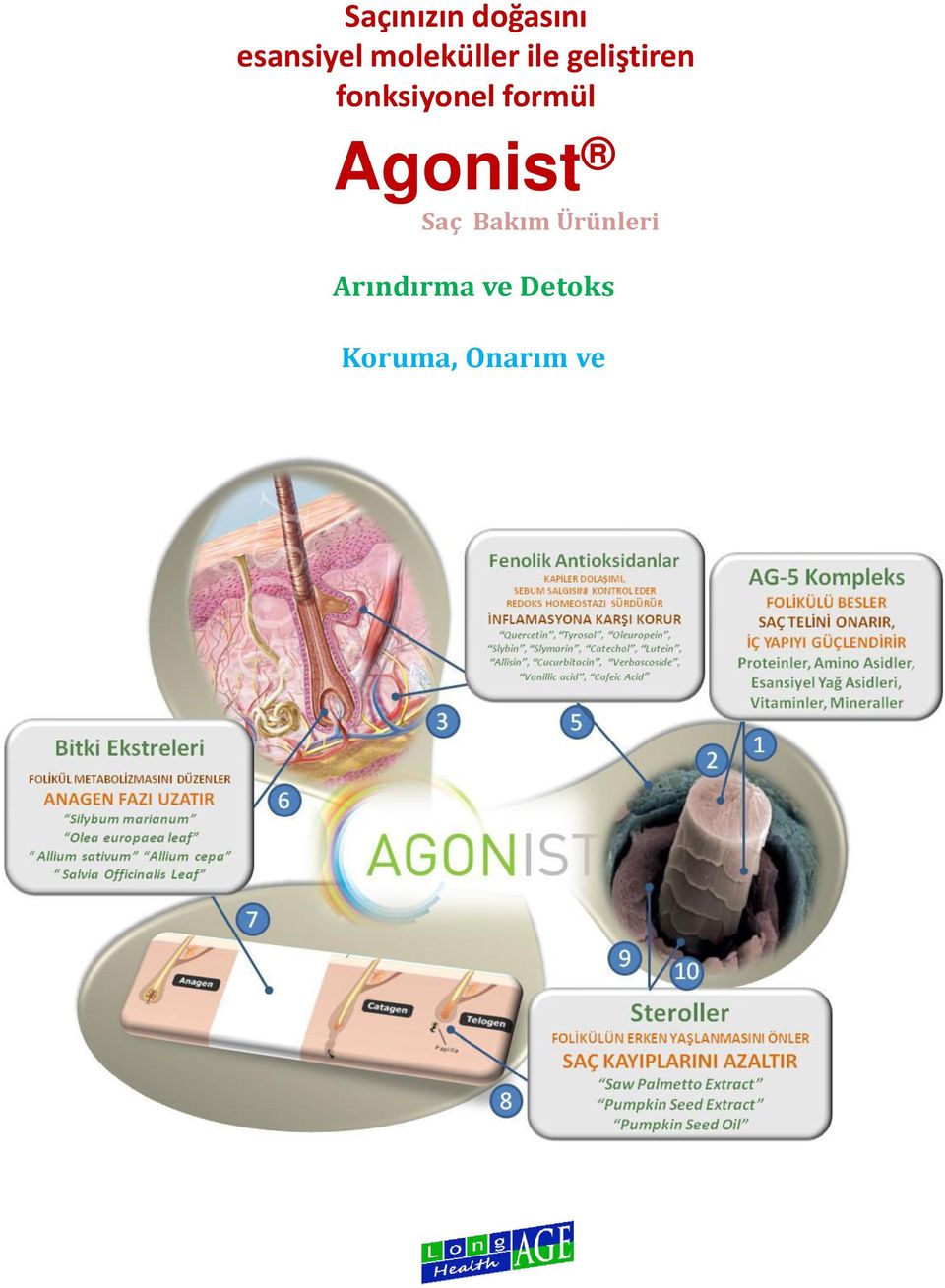 Agonist Saç Bakım Ürünleri Arındırma