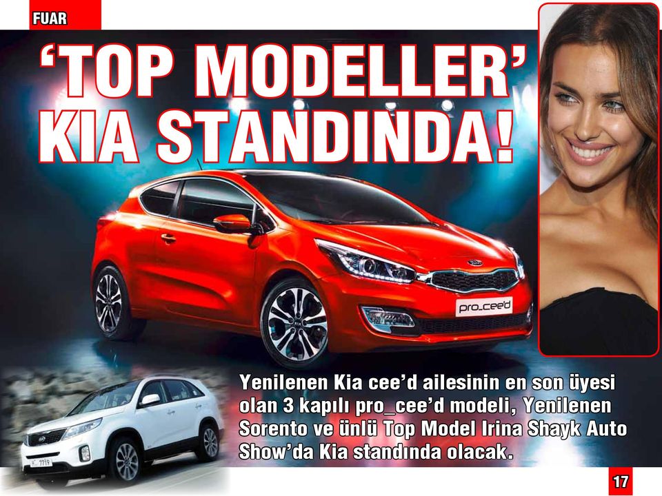 3 kapılı pro_cee d modeli, Yenilenen Sorento ve