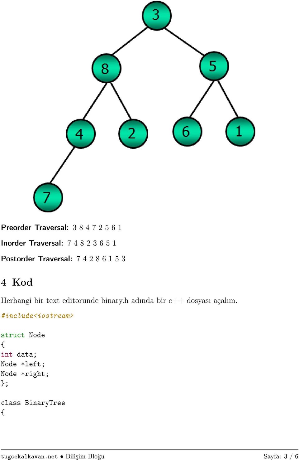 binary.h adnda bir c++ dosyas açalm.