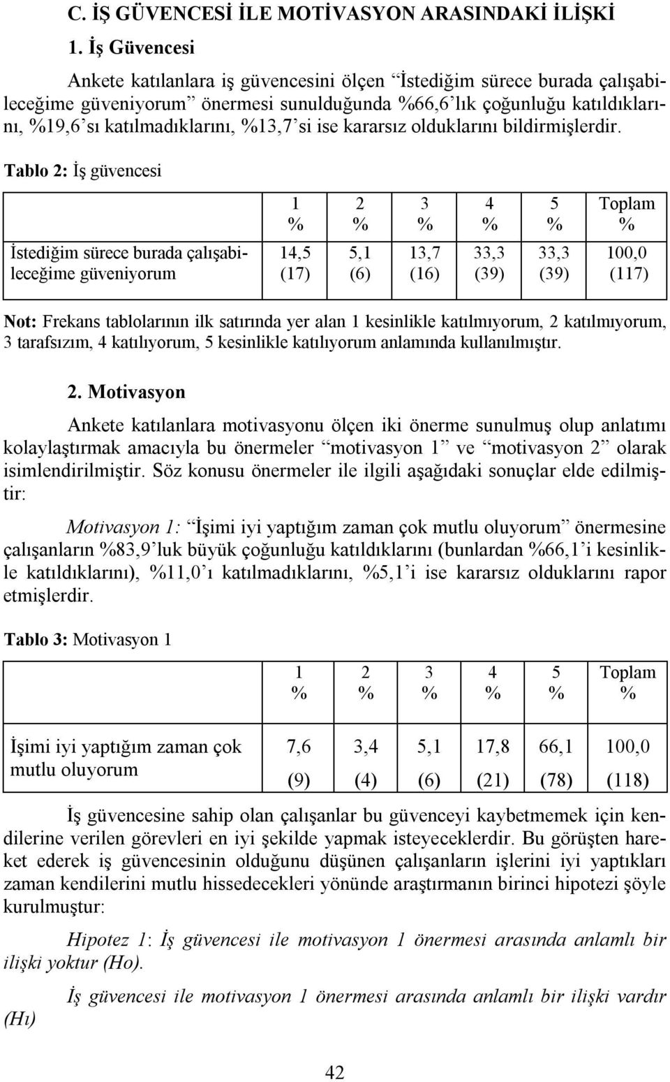 ise kararsız olduklarını bildirmişlerdir.