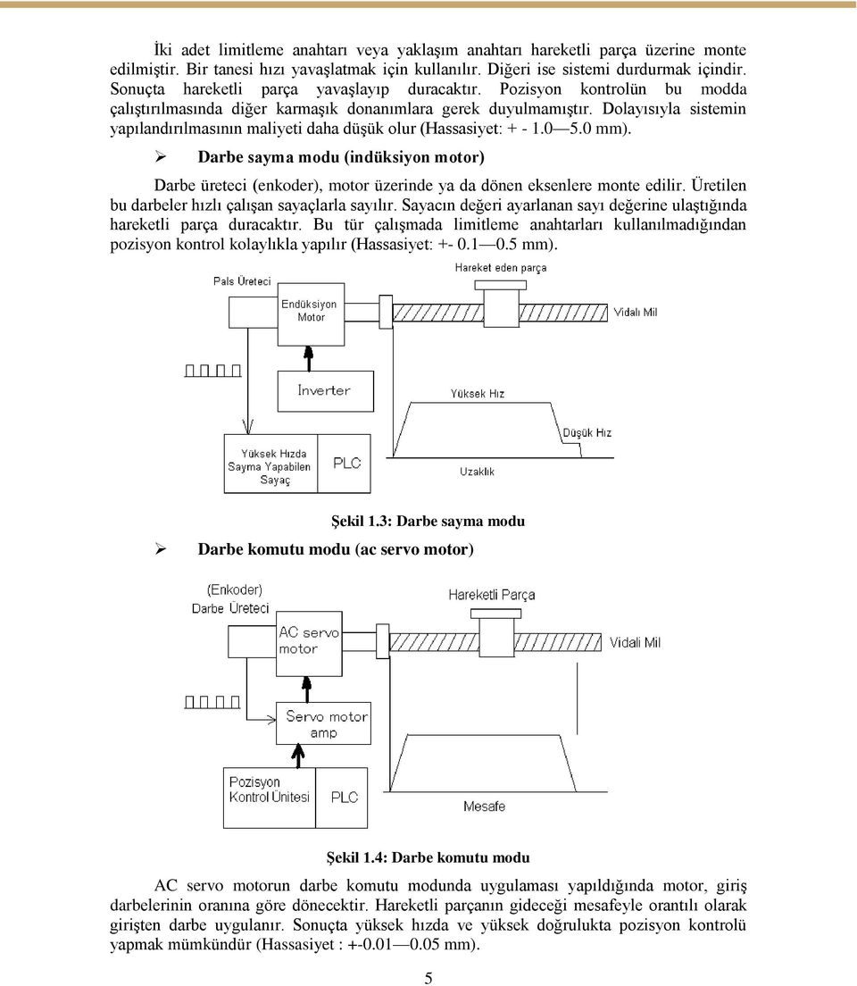 Dolayısıyla sistemin yapılandırılmasının maliyeti daha düģük olur (Hassasiyet: + - 1.0 5.0 mm).